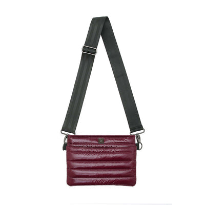 BUM BAG 2.0 in Glossy Deep Burgundy