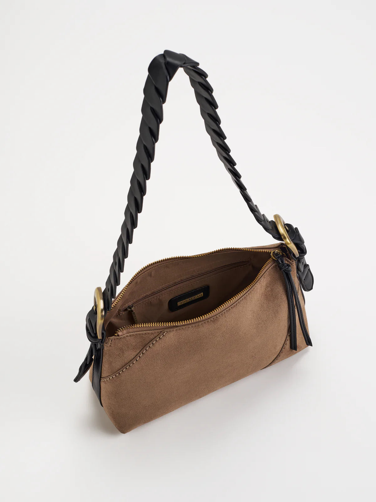ROBERTA SHOULDER BAG in Taupe