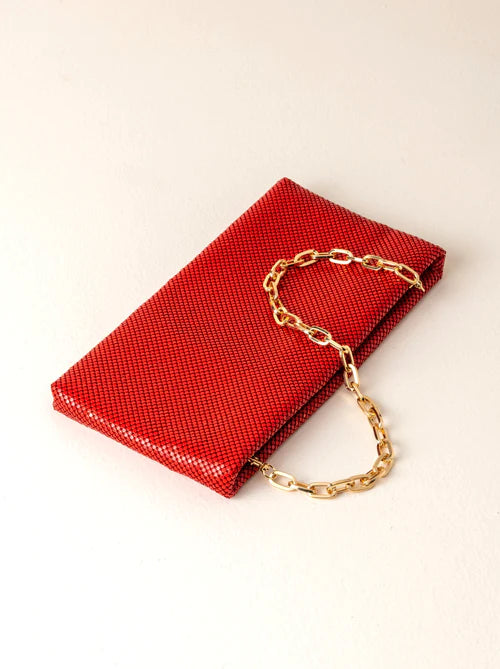 CAMERON SHOULDER BAG in Red
