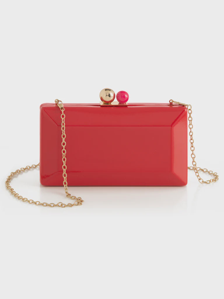 MACKENZIE MINAUDIERE in Red