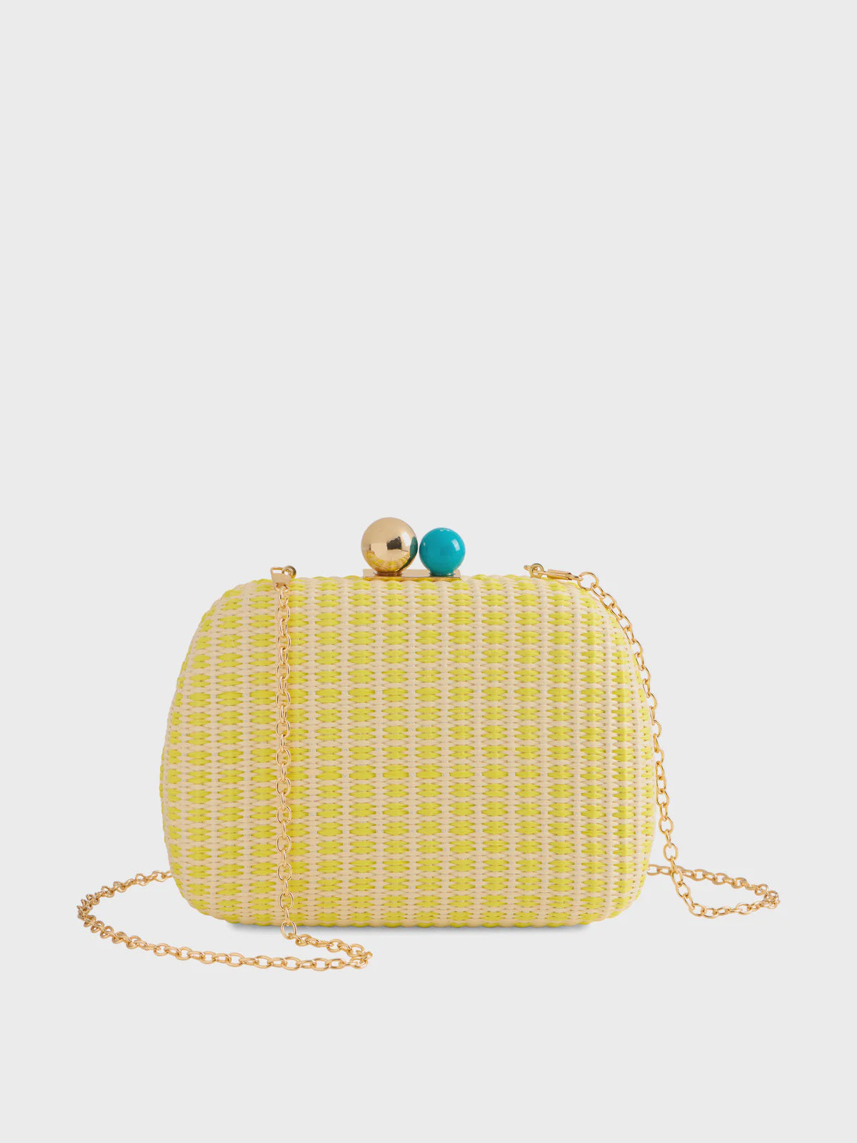 BONDI MINAUDIERE in Yellow