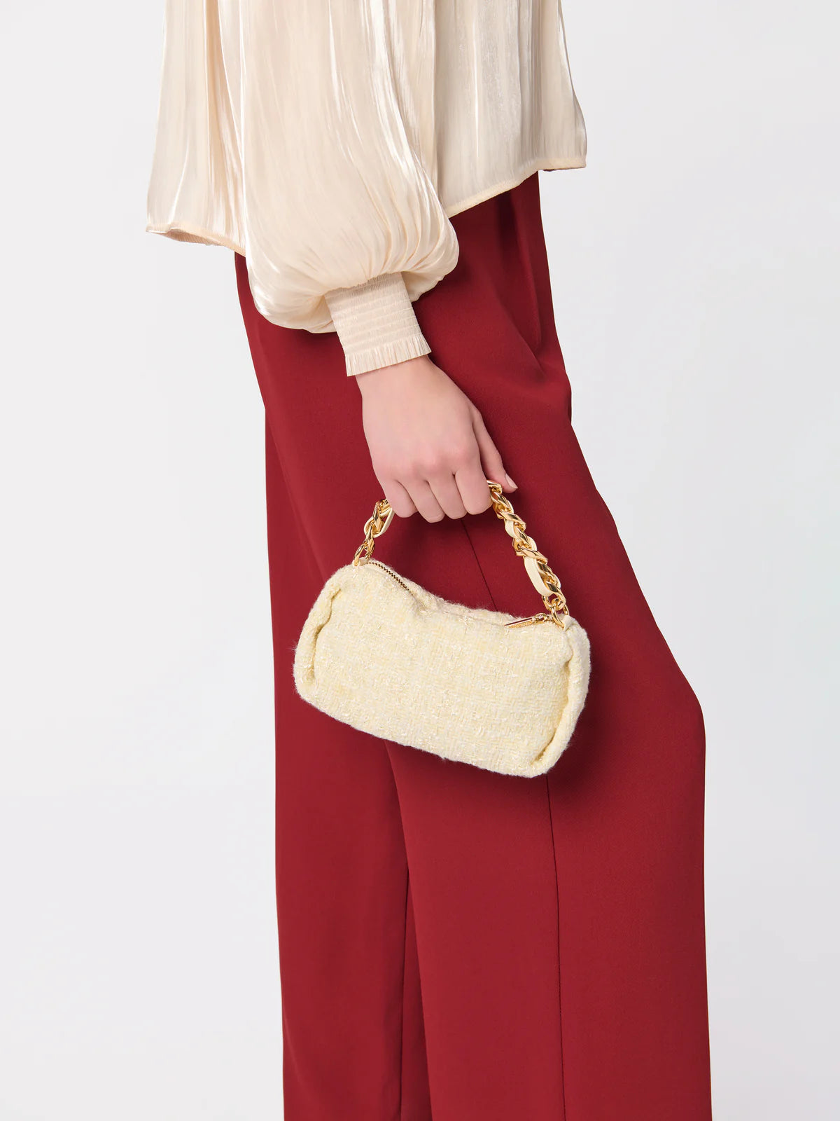 JUNIPER TOP HANDLE BAG in Ivory