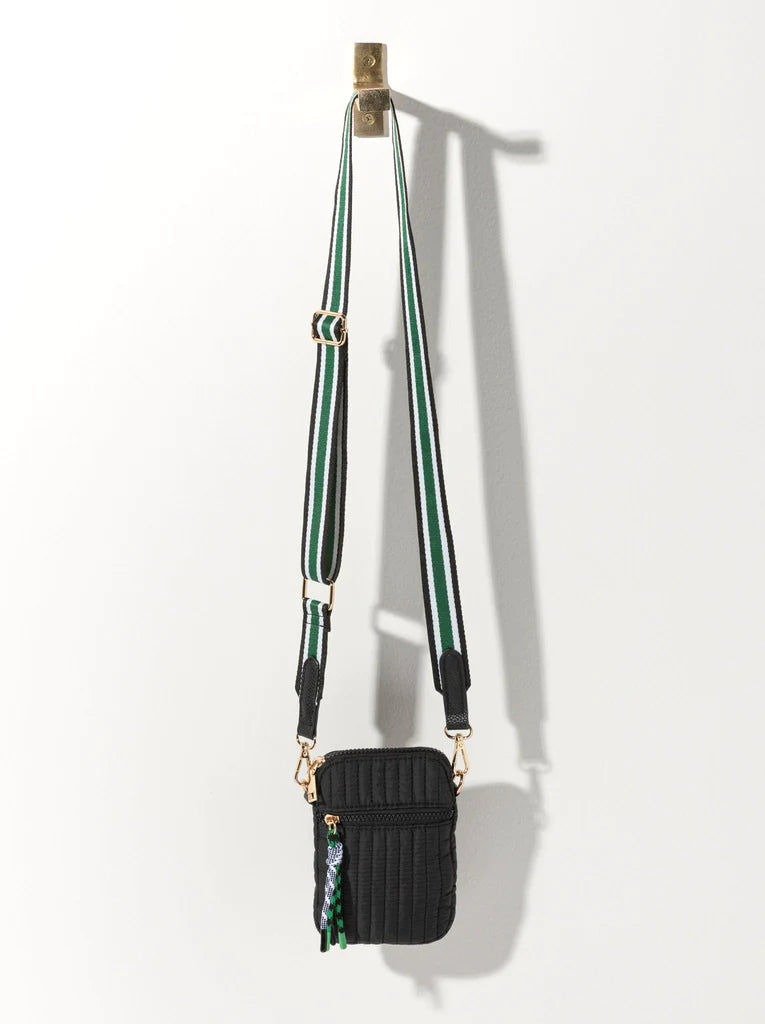 EZRA PHONE HOLDER in Black