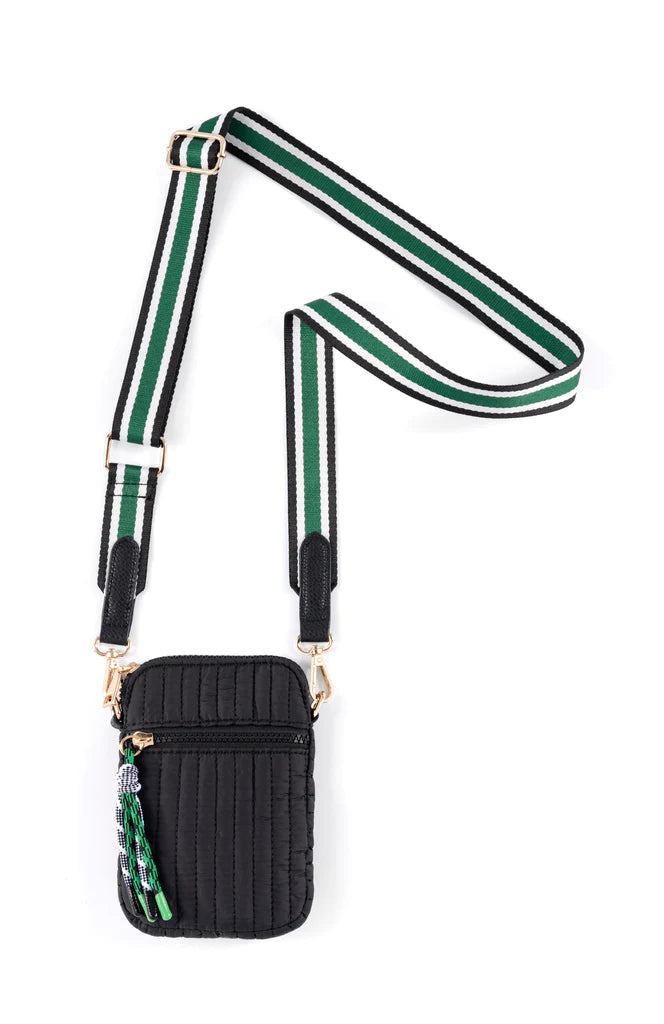 EZRA PHONE HOLDER in Black