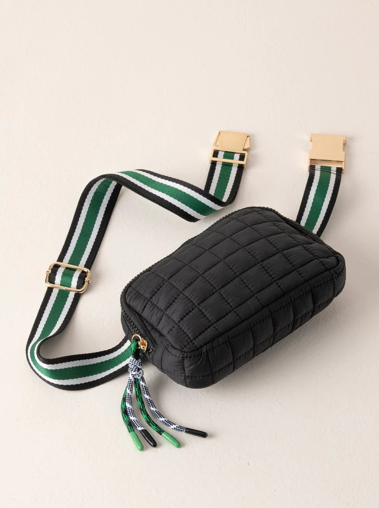 EZRA BELT BAG in Black