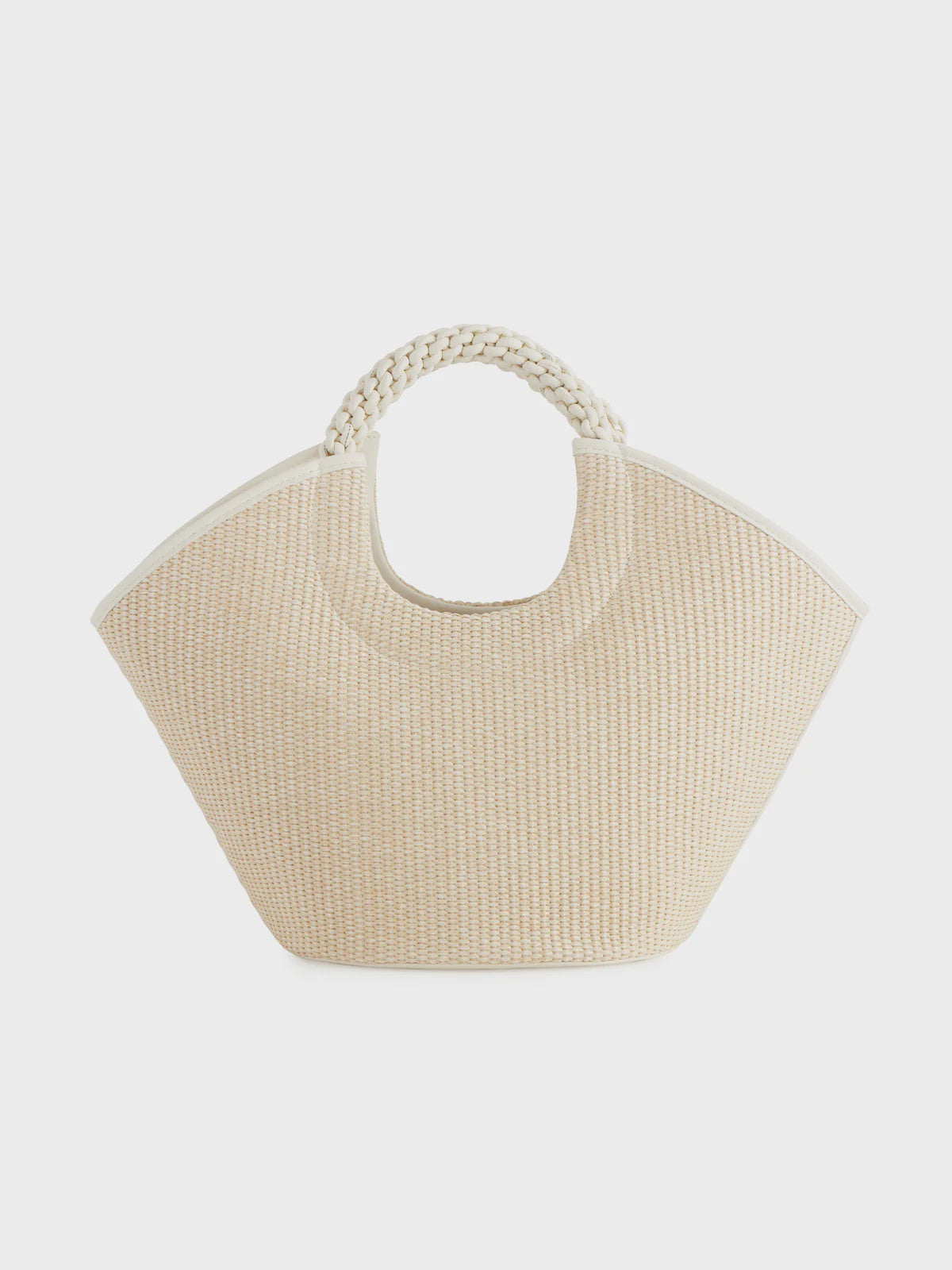 CLARA TOP HANDLE BAG in Ivory