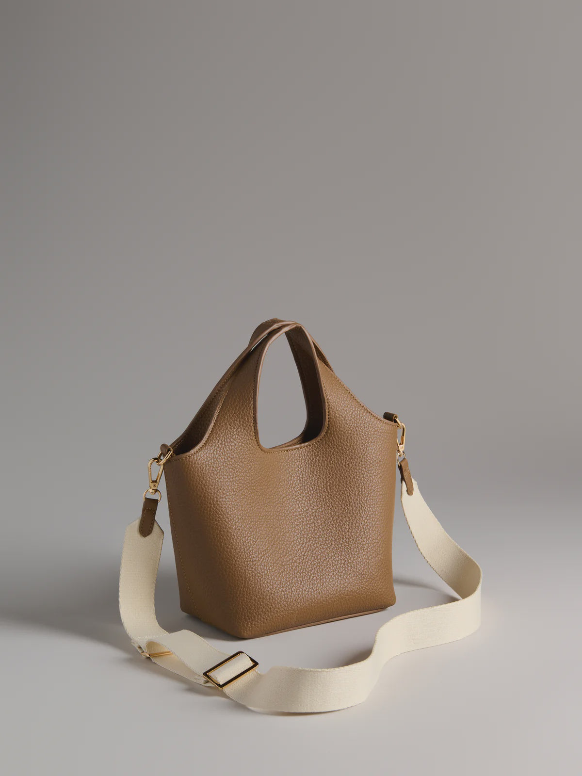 ALBA MINI TOTE in Tan