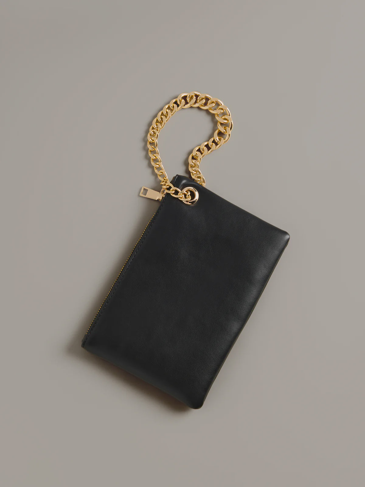 LAUREN WRISTLET in Black