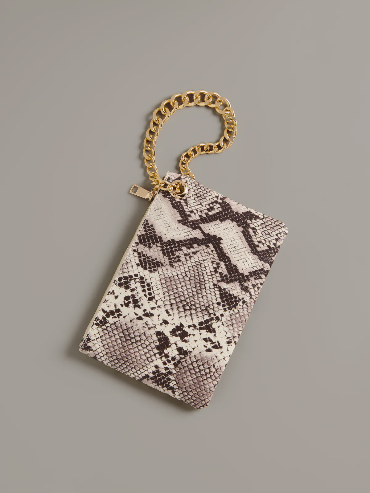 LAUREN WRISTLET in Cream