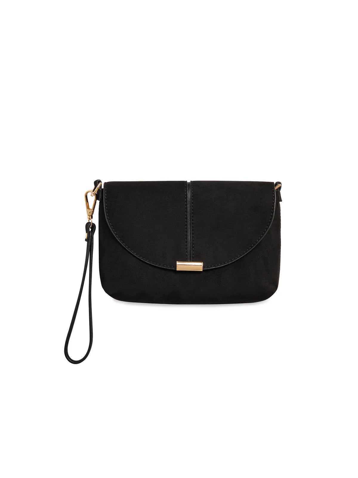 LAUREN CROSSBODY/WRISTLET in Black
