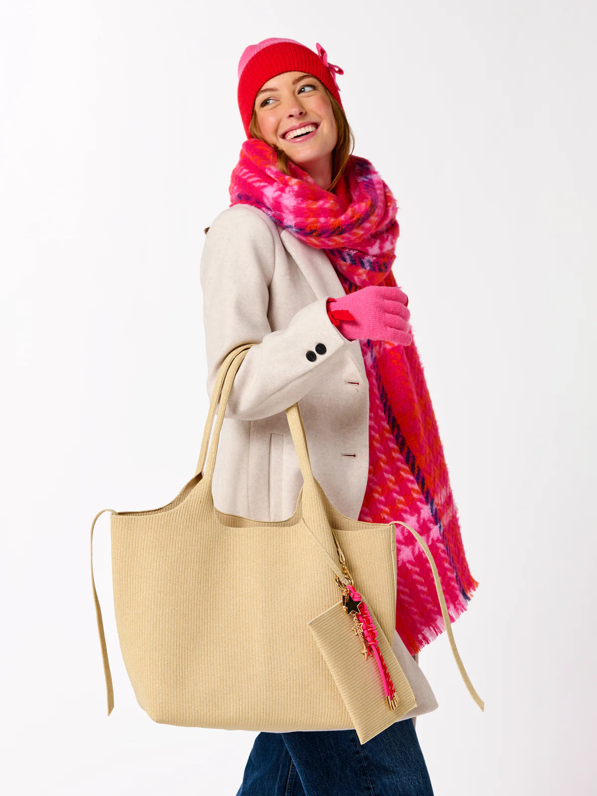 ROBBIE TOTE in Gold