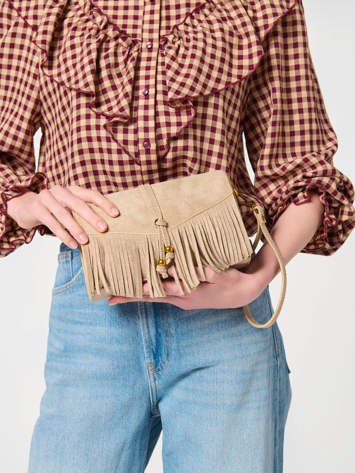 JANIS CROSSBODY in Clay