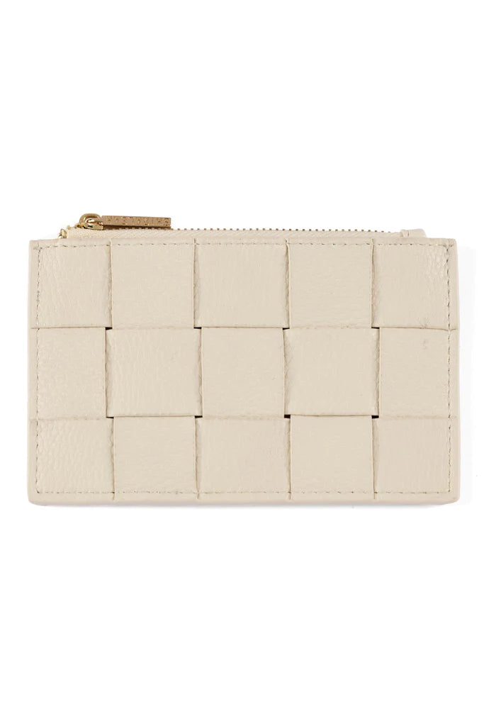 VERONA CARD HOLDER in Ivory