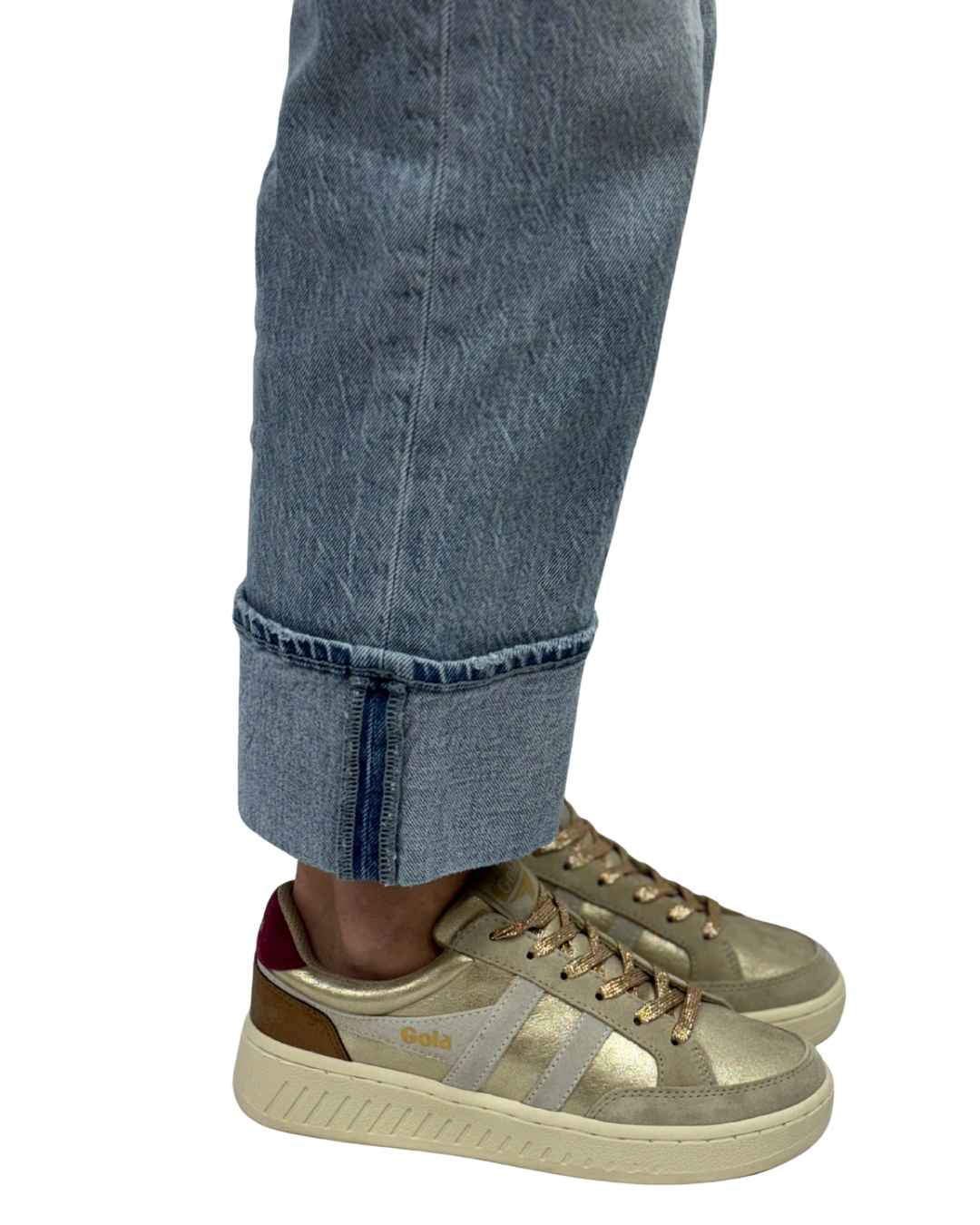 SUPERSLAM BLAZE II in Gold + Off White + Cerise