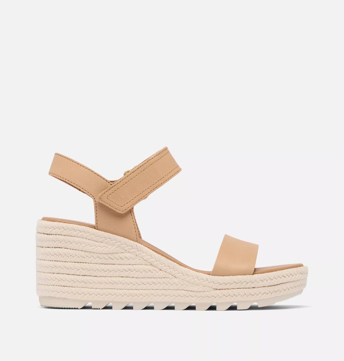 CAMERON WEDGE in Honest Beige + Chalk