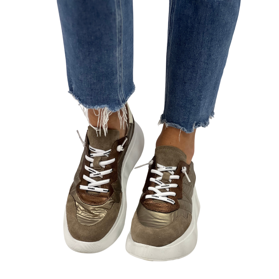 ROMA in Taupe + Champagne