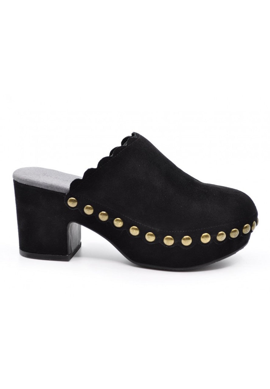 GEMINI in Black Suede