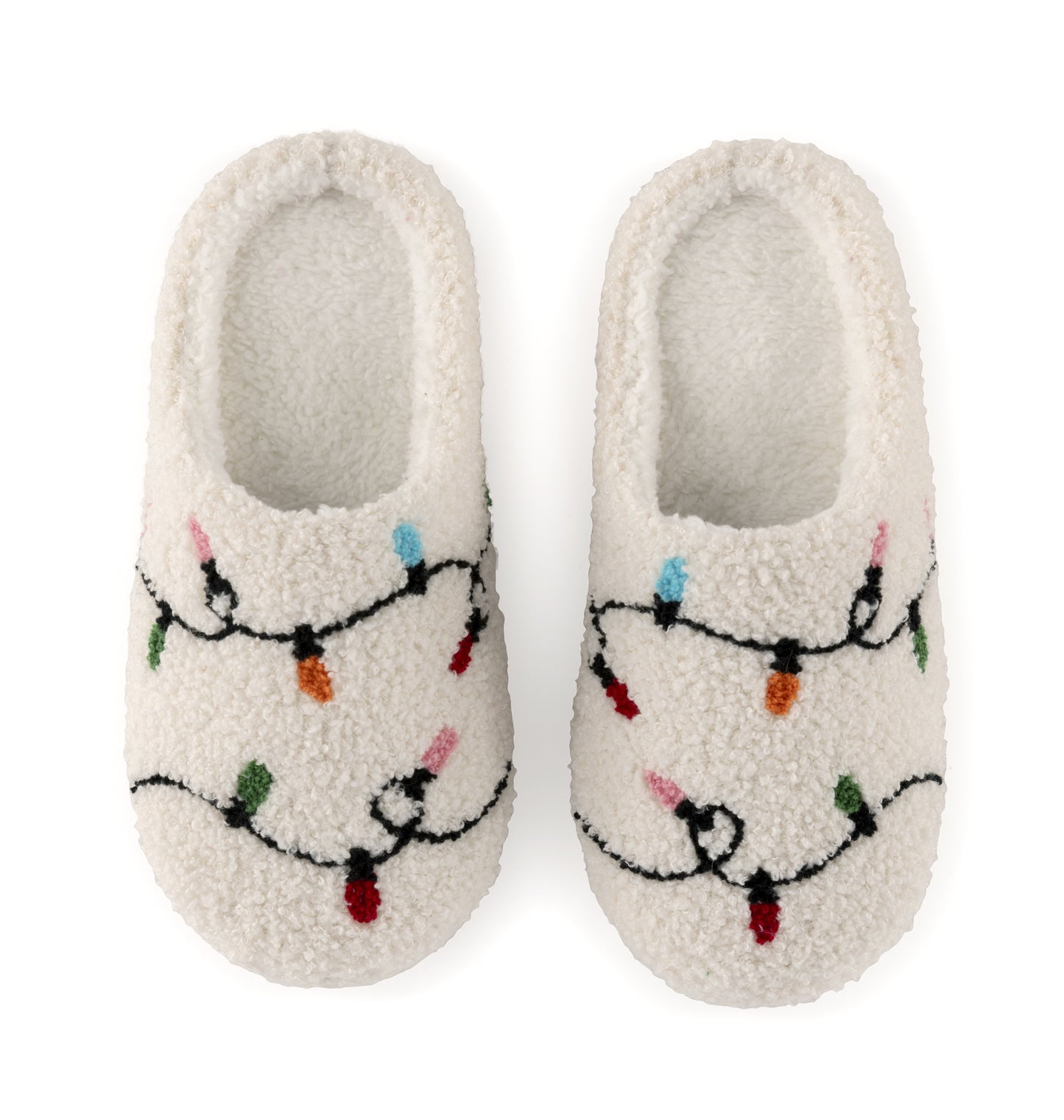 STRING LIGHT SLIPPERS in Ivory