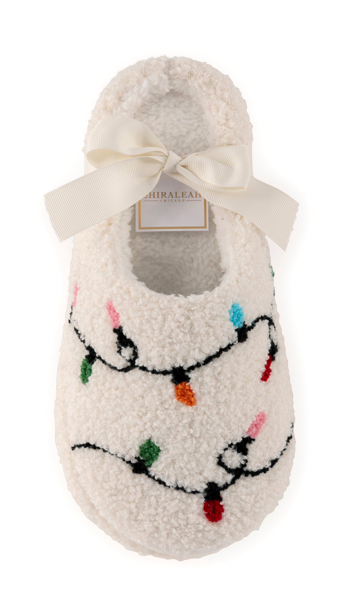 STRING LIGHT SLIPPERS in Ivory