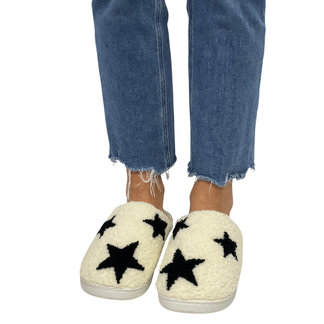 COZI in White + Black Stars