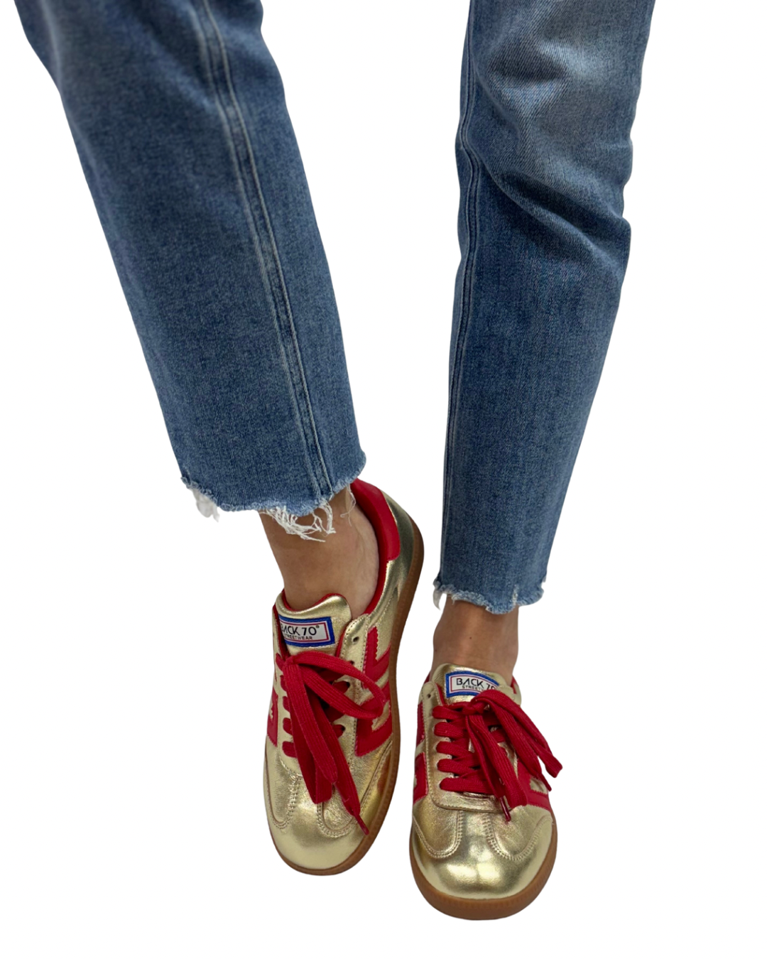 CLOUD NM in Gold + Red