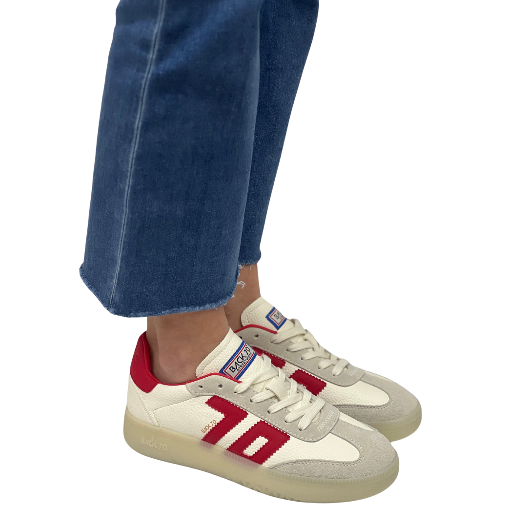 BOSTON 2502 in White Red