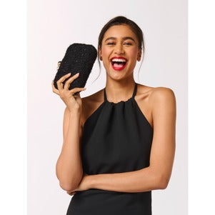 MABEL MINAUDIERE in Black