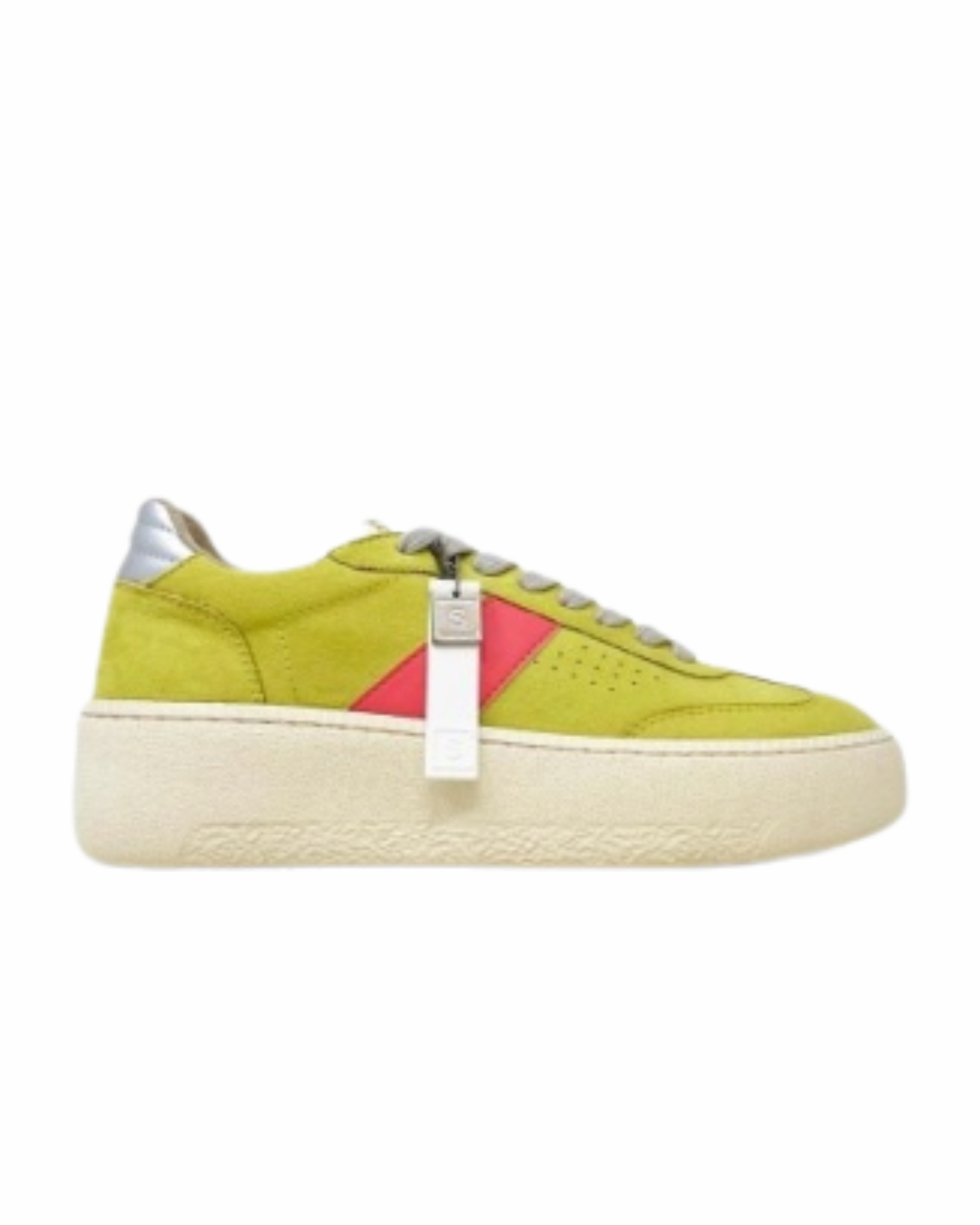 STACEY in Lime Suede