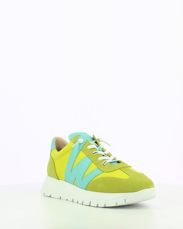 RACER in Lime Green + Aqua