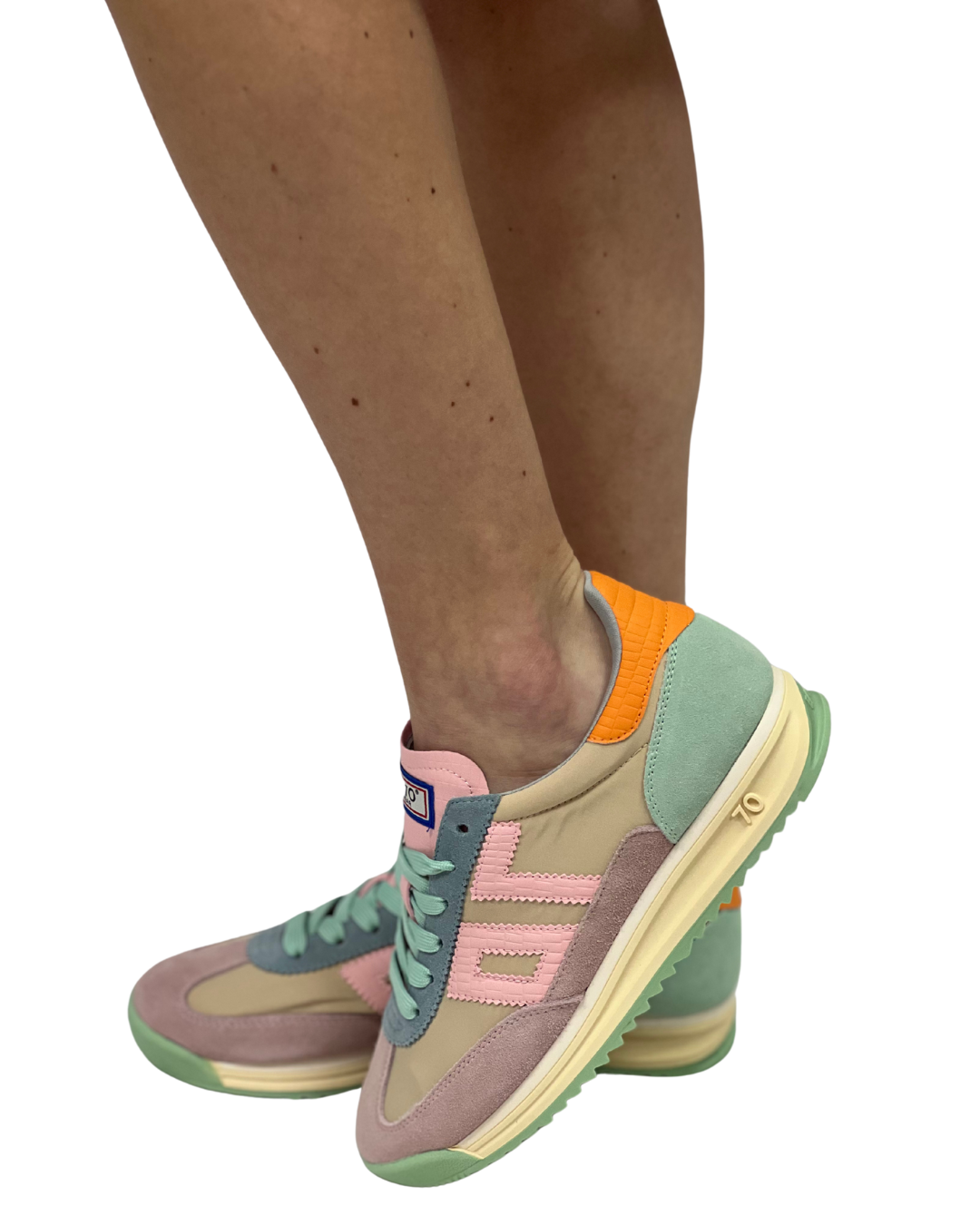 BARKLEY JOGGER in Pink + Green