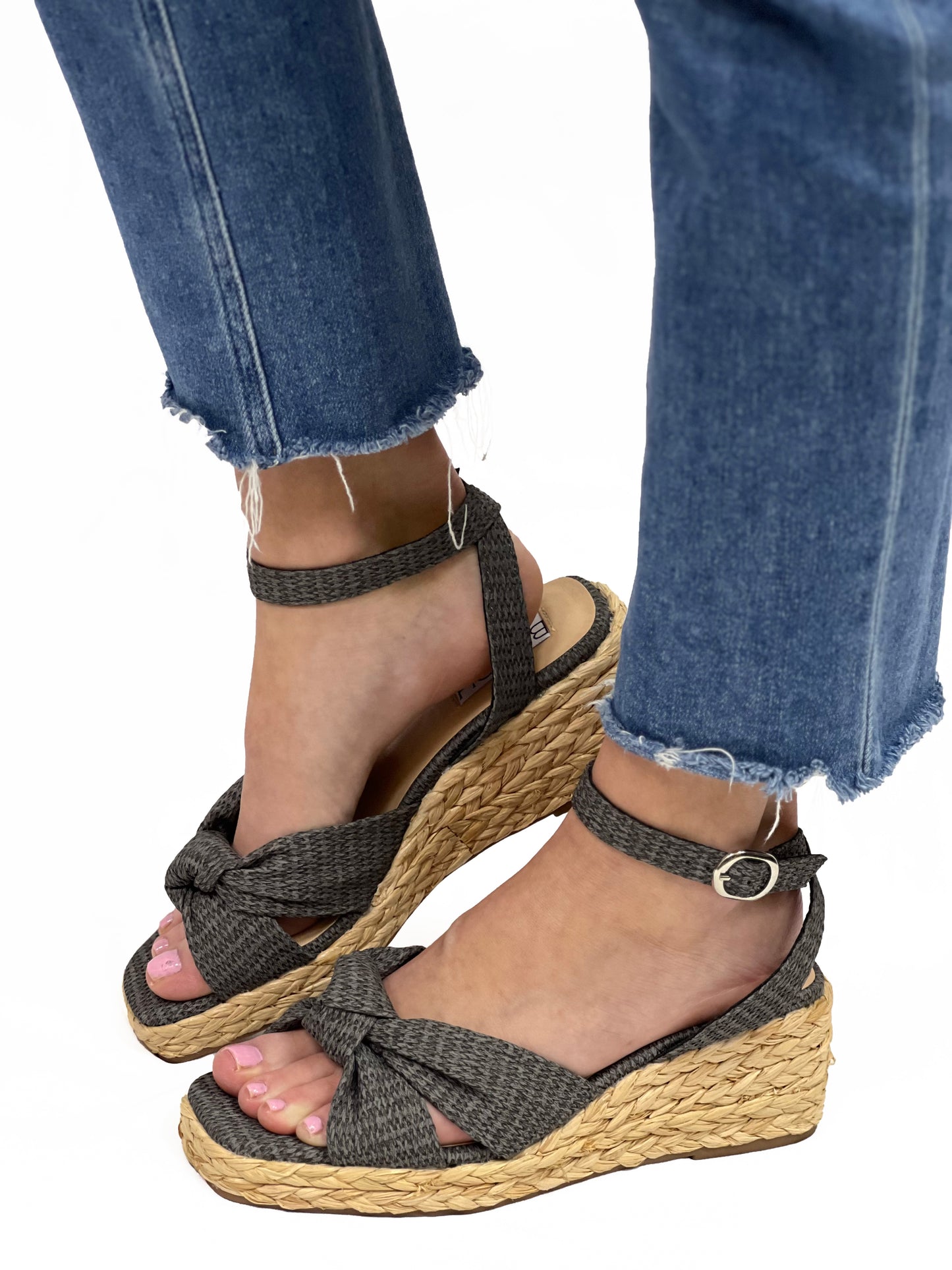 IBIZA WEDGE in Black