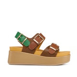 BROOKE in Tan Multi