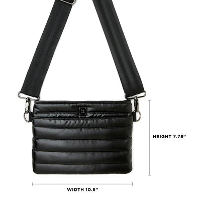 BUM BAG 2.0 in Pearl Black