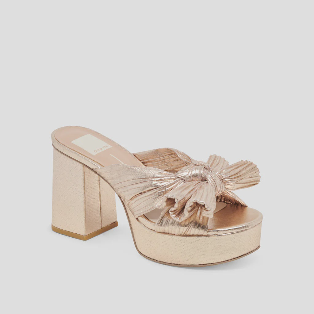 BLARE in Platinum Satin