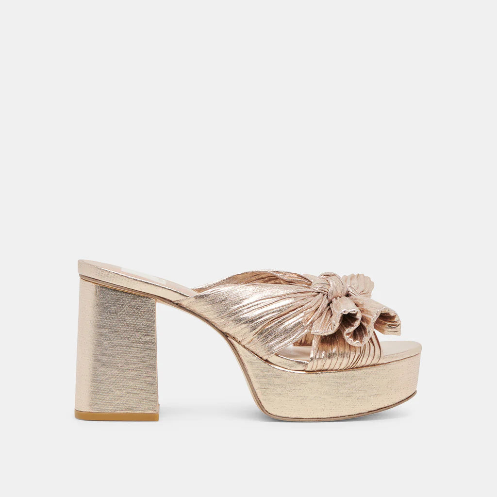BLARE in Platinum Satin