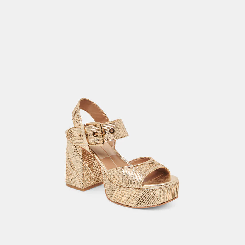 BOBBY DECO in Gold Woven