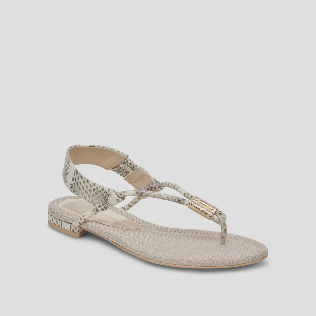 BACEY in Grey + White Embossed