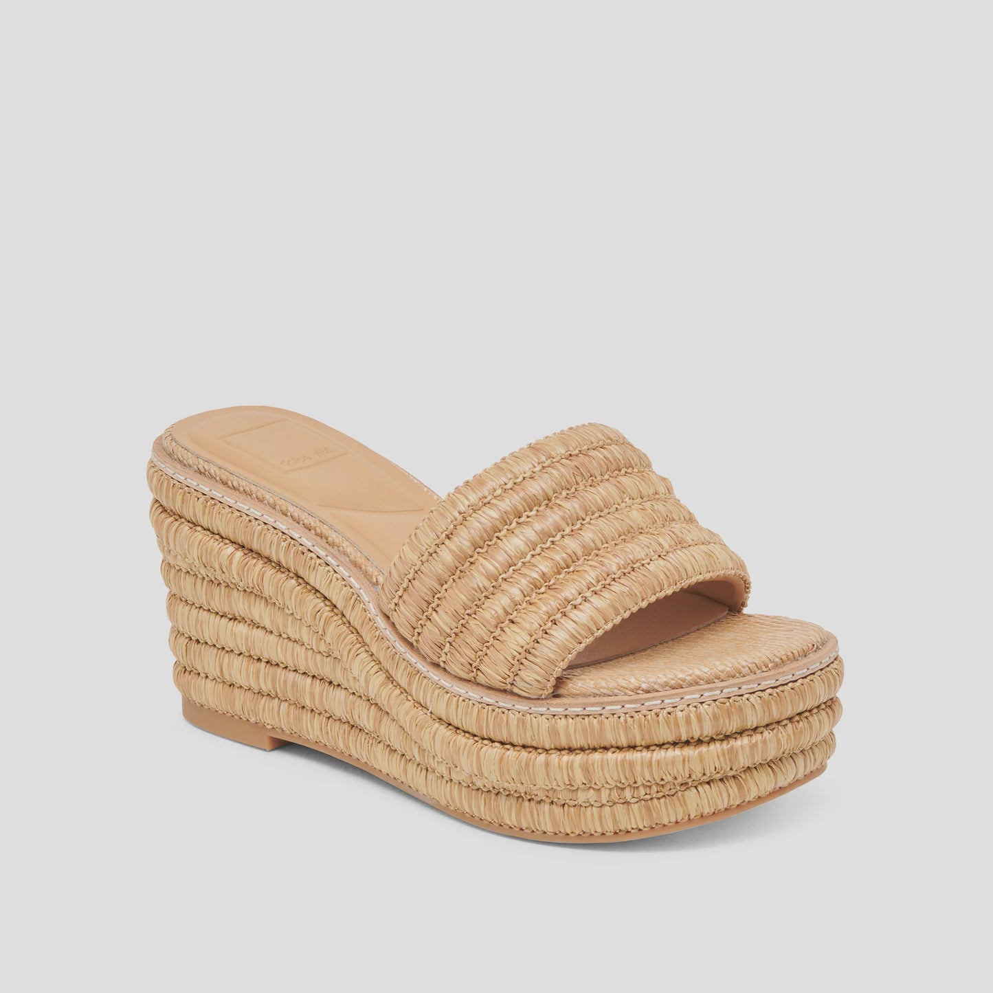 THRONE in Light Natural Raffia