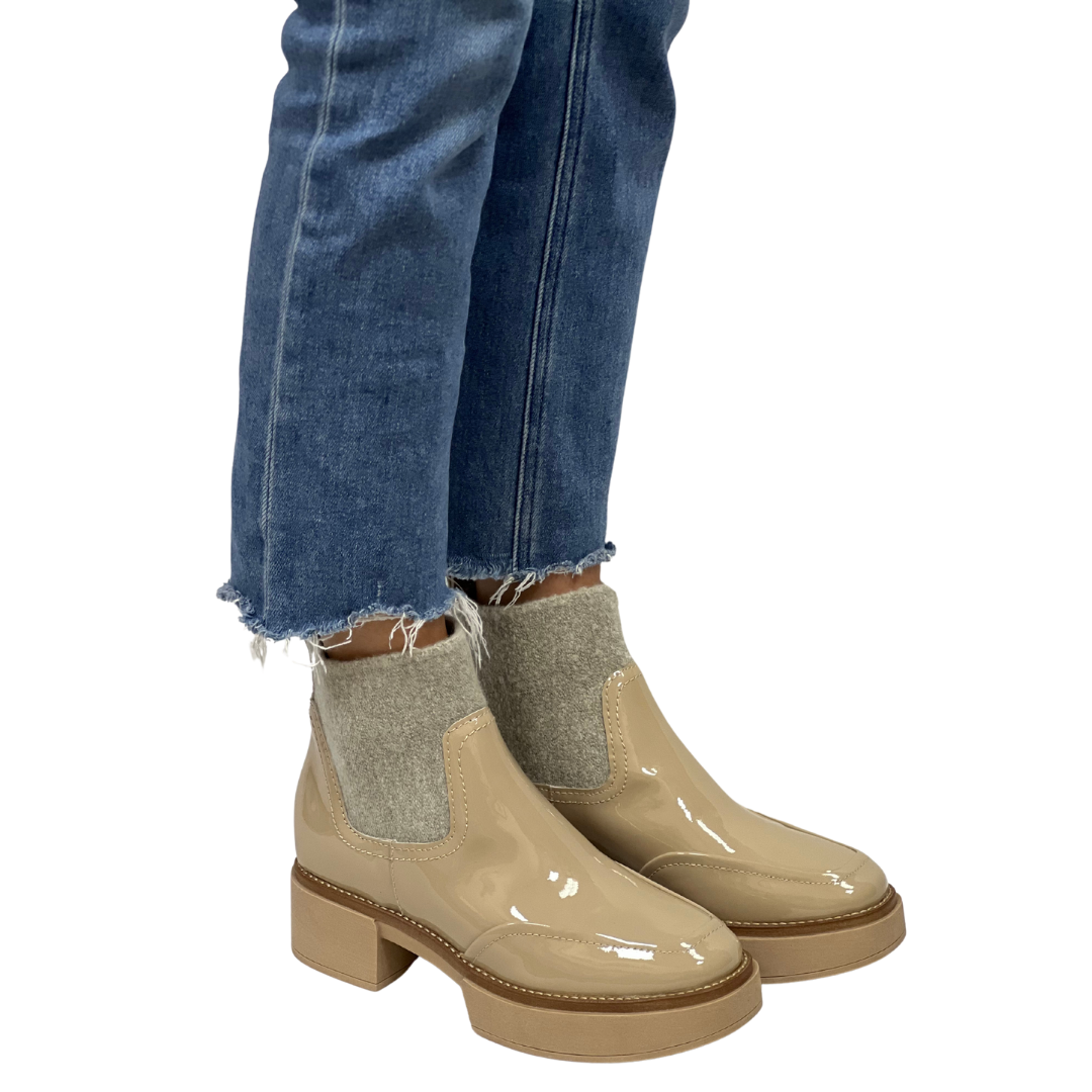 SALINE H2O in Dune Crinkle Patent