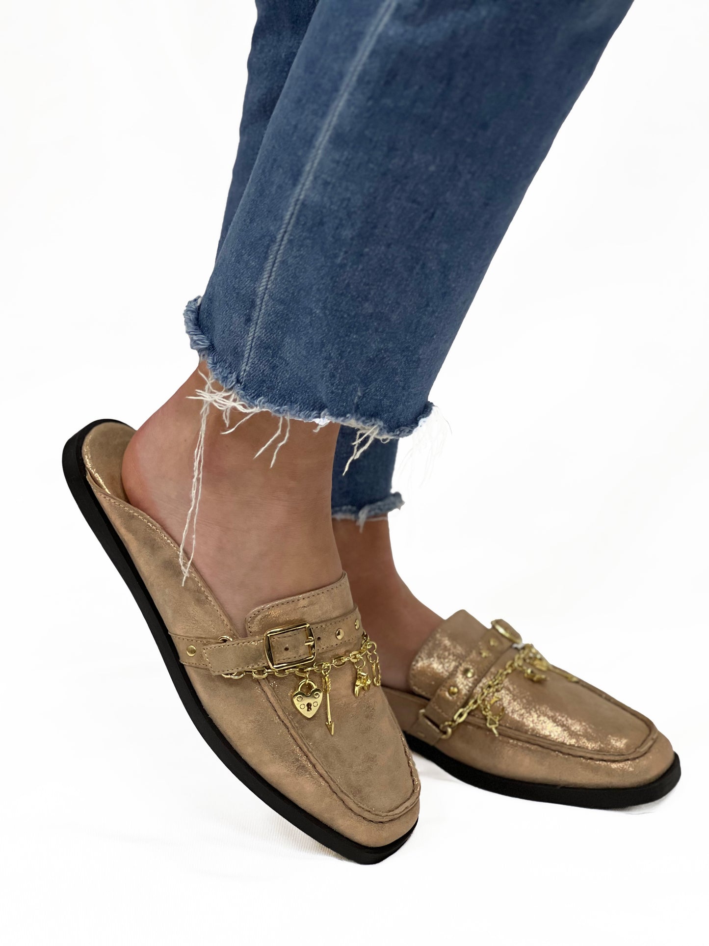 MYSTIC TREASURES MULE in Rose Gold