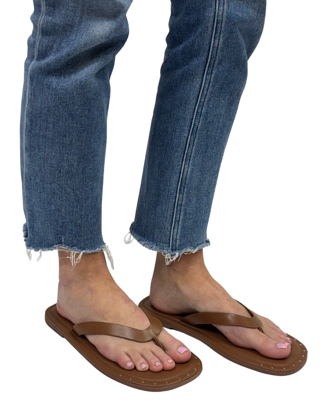 SONA THONG SANDAL in Luggage