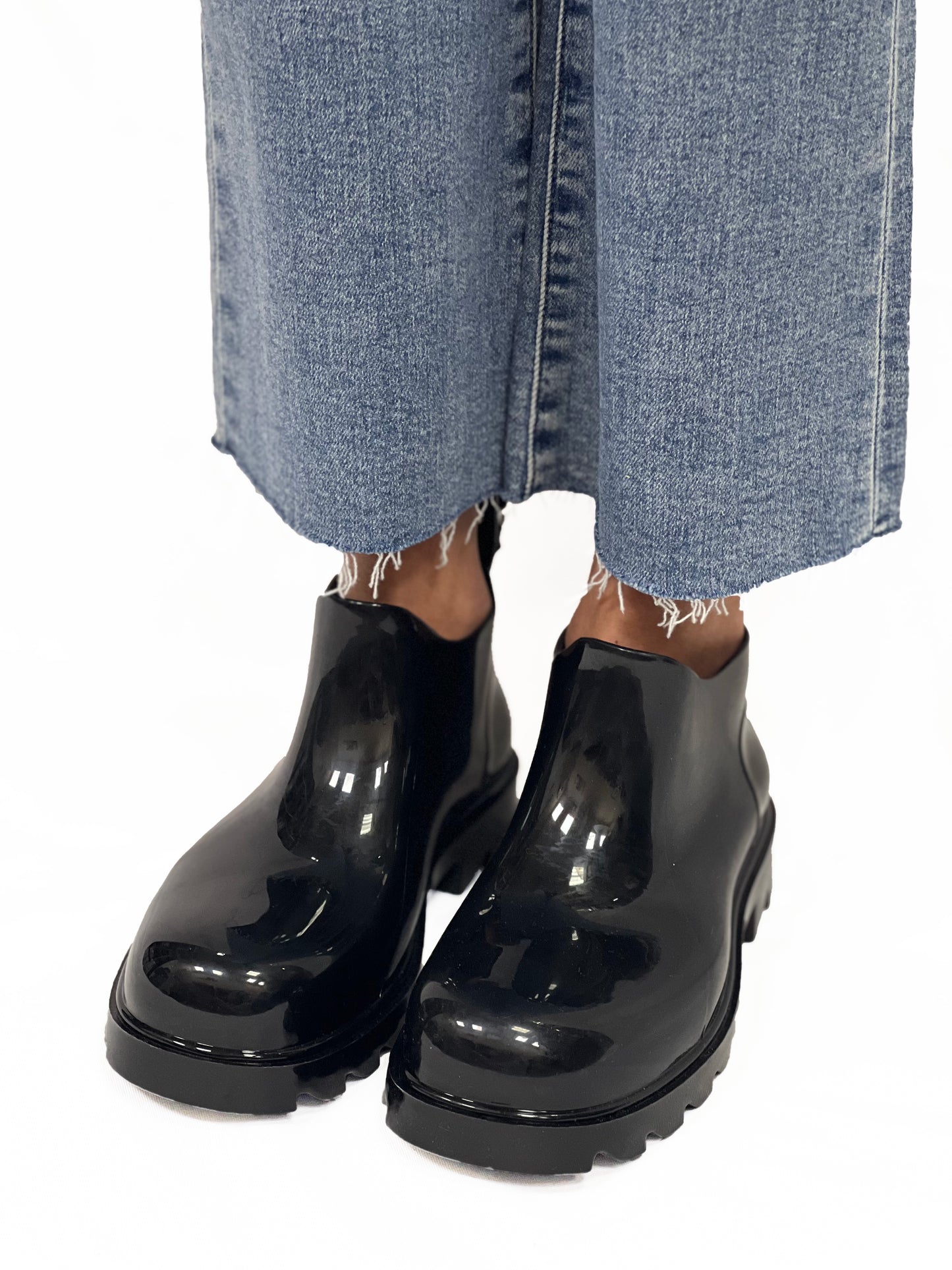 HIGH STREET RAIN BOOT in Black