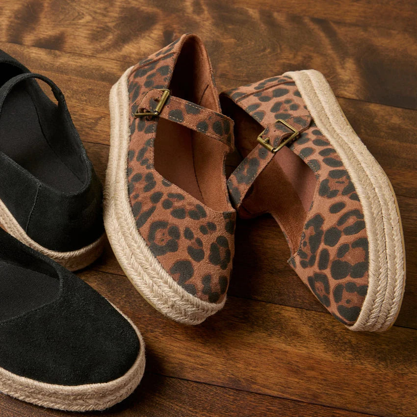 CAROLINA MARY JANE in Brown Sugar Leopard