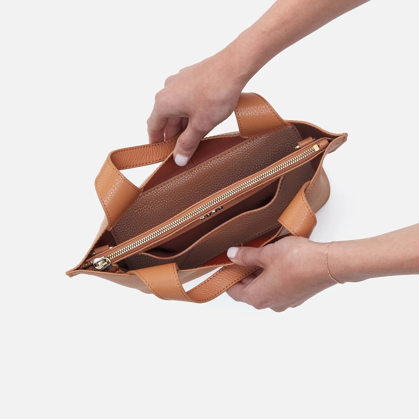 VIDA SMALL TOTE in Biscuit