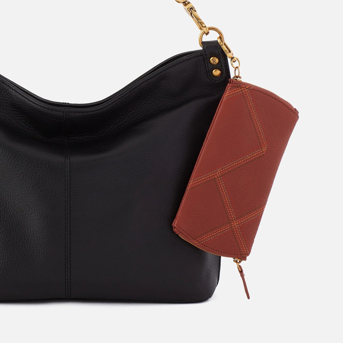 SPARK DOUBLE EYEGLASS CASE in Rust