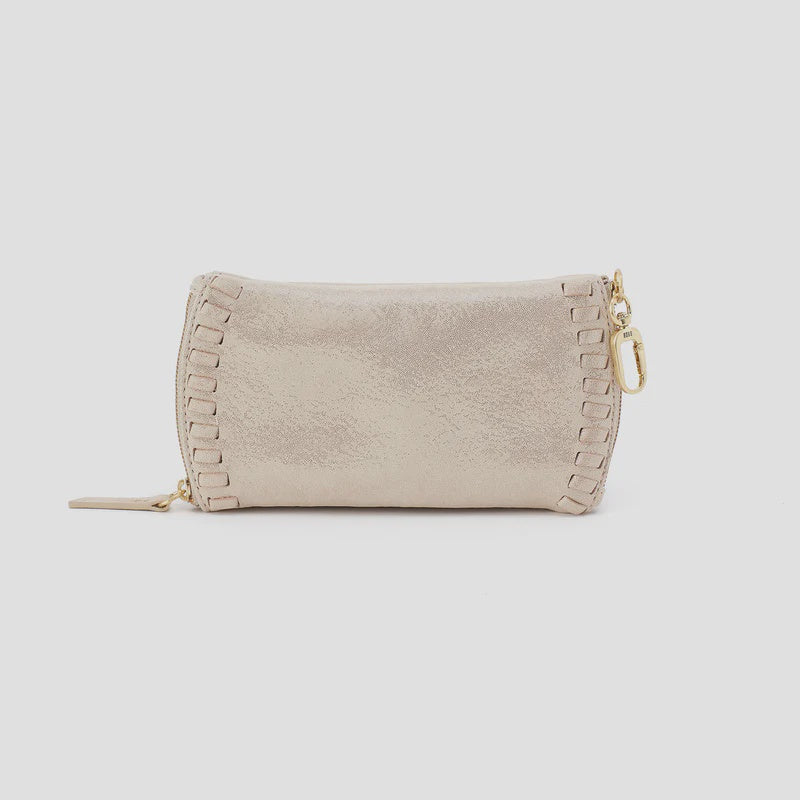 SPARK DOUBLE EYEGLASS CASE in Sand Shimmer