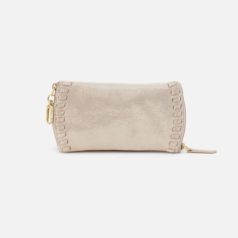 SPARK DOUBLE EYEGLASS CASE in Sand Shimmer