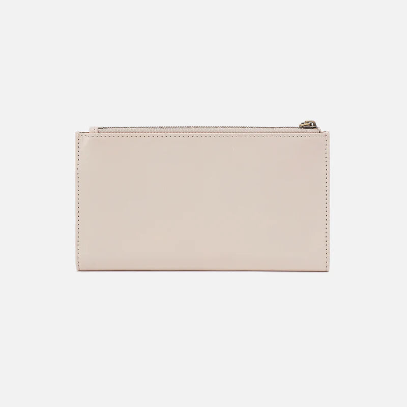 JILL LARGE BIFOLD WALLET in Pale Flax
