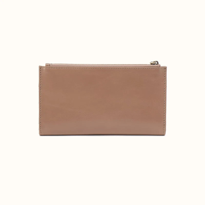 JILL LARGE BIFOLD WALLET in Woodsmoke