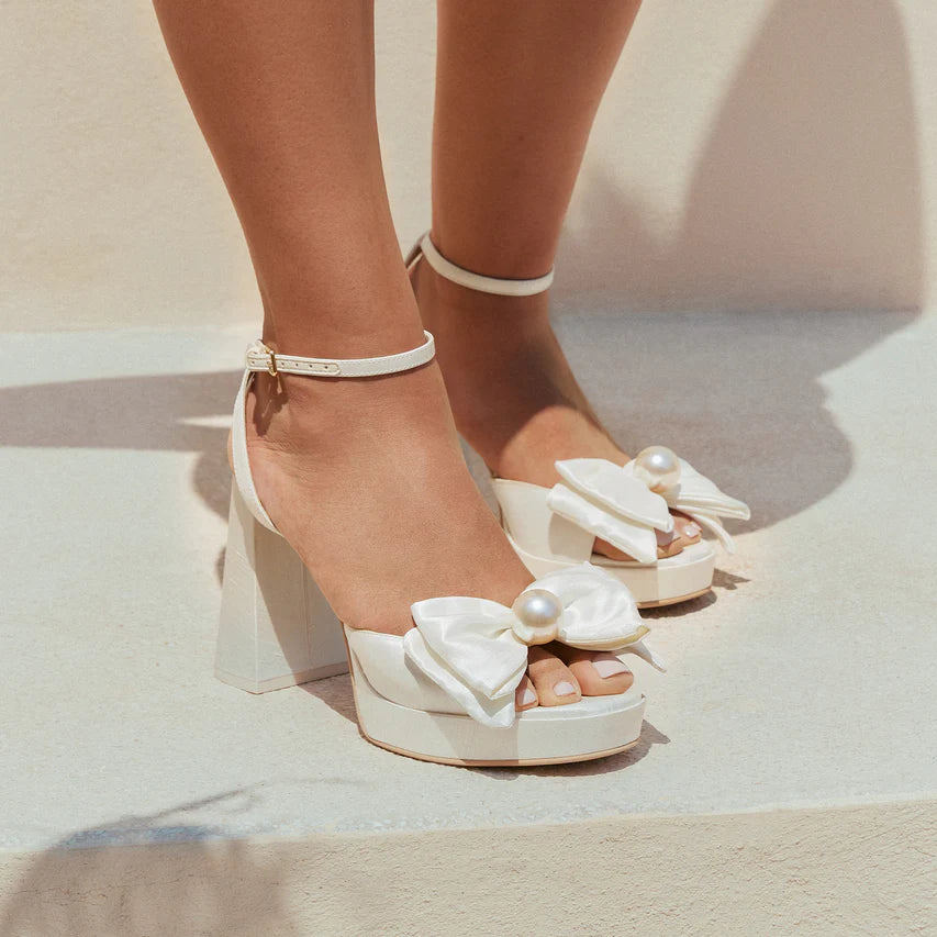 PATTON in Ivory Satin